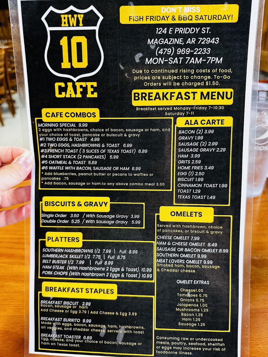 Menu Mel's Hwy 10 Cafe-2